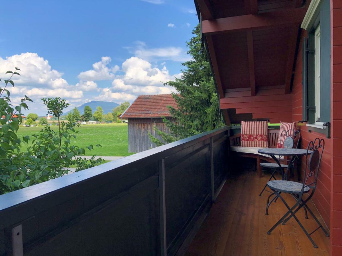 Feriewohnung Klassik Im Roten Haus Füssen Eksteriør billede